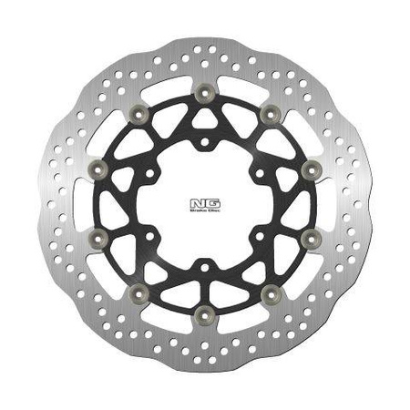 Tarcza hamulcowa przód suzuki gsxr a1000 '17-19 (320x102x5,0mm) (6x8,5mm) wave pływająca (środaluminiowy)