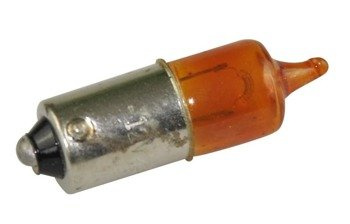 ŻARÓWKA KIERUNKOWSKAZU 12V 21W BA9S POMARAŃCZOWA