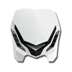 Lampa przednia model e-blaze led (żarówka led) kolor biało/czarny