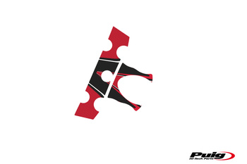 Radikal Osłona Półki Kierownicy Puig Do Yamaha Fz6 Fazer S2 07-10 Czerwony