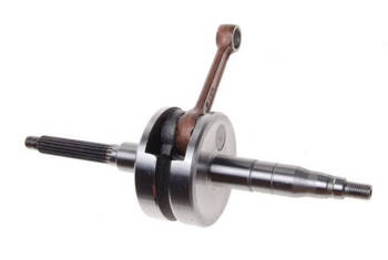 Wał korbowy skuter 2T sworzeń 10mm wieloklin 13 mm
