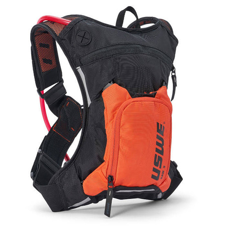 Plecak camel bag raw 3 kolor czarny/pomarańczowy pojemność 2 litry płyn (3 litry plecak)