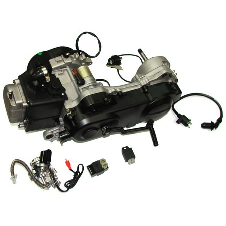 Silnik power force kompletny gy6 70 ccm 4t cylinder 47 mm koło12 cali długi wałek gy61500006