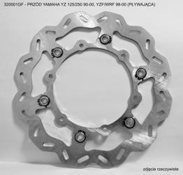 Tarcza hamulcowa przód yamaha yz 125/250 '90-'00, yzf/wrf '98-'00 (pływająca)