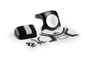 Szyba Półowiewka Retro Puig Do Triumph Bonneville Speedmaster (Panel- Carbon) O180 Czarna