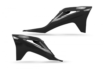 Osłony chłodnicy gagamc 125, /mc-f/ec/ec-f/ex-f 250, /ex/ec 300, /ec-f/ex-f 350, /mc-f/ex-f 450 '21-22, kolor czarny