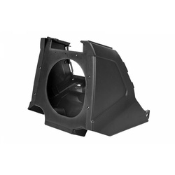 Osłona filtra powietrza (airbox) bez boczków restyling yamaha yz125/250 '02-21' kolor czarny