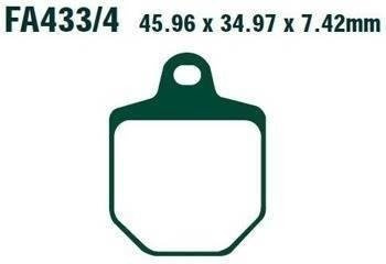 Klocki hamulcowe KTM SMR 450 Supermoto HM-Moto CRM