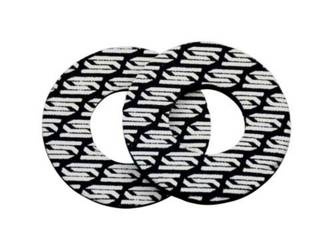 pianki antyodciskowe donuts kolor czarny/biały