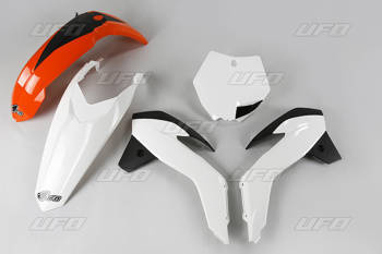 komplet plastików ktm sx 85 '13-'17 kolor oem '17 (pomarańczowy/biały)