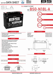 Bs akumulator b50-n18l-a/a2 (fa) (y50-n18l-a/a2) 12v 21ah 205x87x162 bezobsługowy- zalany (350a) (4)
