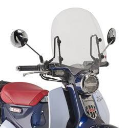 szyba honda super cub c 125 '18-'22 (38,5 x 40cm) przezroczysta