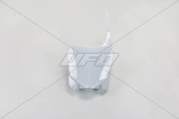 Tablica na numer startowy honda crf 250r '14-'17, crf 450r '13-'16, kolor biały
