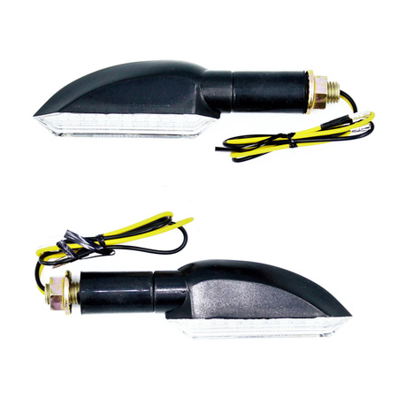 Kierunkowskazy motocyklowe led dynamiczne pływające 12V E24