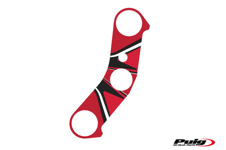 Radikal osłona półki kierownicy puig do yamaha yzf-r6 06-16 niebieski