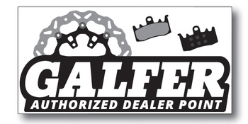 NAKLEJKA DUŻA AUTORYZOWANY DEALER 30CM