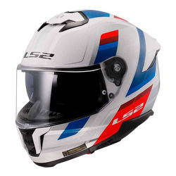 Kask integralny LS2 FF808 Stream II Vintage White Black Red