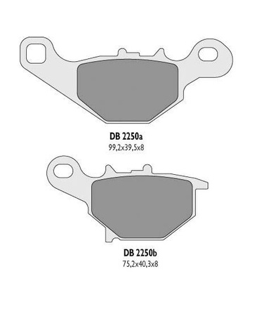 Klocki hamulcowe kh230, kh396