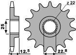 Zębatka przednia 2180 11 18nc polaris 250/300/325/400/500 (łańc. 520)