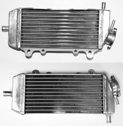 Psychic chłodnica kawasaki kxf 250 '04-05, suzuki rmz 250 04-06 wzmocniona o zwiększonej pojemności lewa (z korkiem) (szt.)