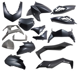 Komplet Osłon Plastikowych Power Force Yamaha N-Max 125 21-24 Niebieski Pb