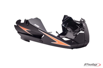 Spoiler Silnika Puig Do Kawasaki Z800 13-16 Czarny Mat
