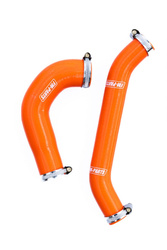 SILIKONOWE WĘŻE/PRZEWODY CHŁODNICY KTM EXC 250/300 TPI '24; HUSQVARNA TE/TEI 250/300 TPI '24; GAS-GAS EC 250/300 TPI '24 KOLOR POMARAŃCZOWY