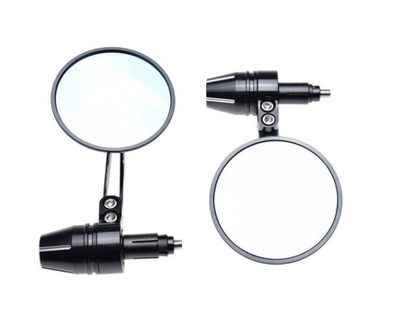 Lusterka motocyklowe mocowane w kierownicę CNC