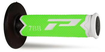 Manetki pg788 off road (22+25mm, dł.115mm) kolor biały/zielony fluo/ czarny (trójskładnikowe) (788-301) (pg788/15)
