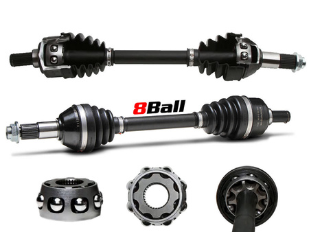 Półoś napędowa yamaha yfm550 grizzly 09-14, yfm700 grizzly 07-13, yfm700 grizzly eps 08-13 ab8 extreme +20% przód strona lewa / prawa