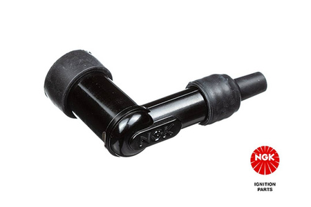 Fajka świecy zapłonowej Ngk fajka na świece ebonitowa kątowa (90) z nakrętką kolor czarny (nr 8302) – NGK