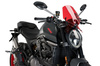 Szyba Sportowa Nowej Generacji Puig Do Ducati Monster 937 21-22 Czerwona