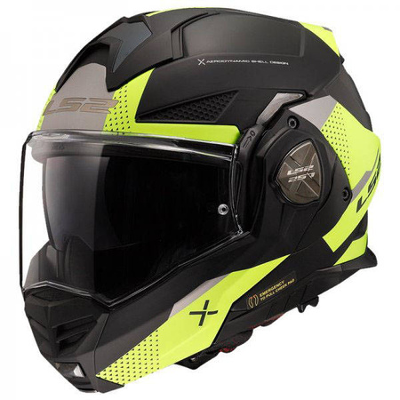Kask szczękowy LS2 FF901 Advant X Oblivion Matt Black H-V