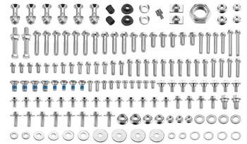 KOMPLET ŚRUB PRO PACK FACTORY (DUŻY) KAWASAKI KX/KXF (154 ELEMENTY) (BKP-05)