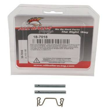 Trzpienie (wieszaki) klocków hamulcowych tył kawasaki zx7r 96-03, suzuki gsf 600/1200 95-04, gsx 1300r 99-07, gsxr 600/750 96-03