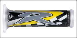 Manetki 01687-rg (125 mm/22 mm) z otworem kolor żółty/czarny/biały