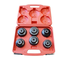 Komplet kluczy do filtrów oleju (6 szt) 76mm/8/12/14, 65mm/14, 68mm/14, 80mm/15