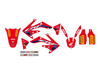 Komplet naklejek (oklein) honda crf 250 '04-'09, crf 250x '04-'19, replica team hrc 22