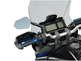 Lusterko Puig Hi-Tech Explorer (Lewe) Aluminiowe Na Czarnym Ramieniu