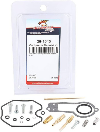 Zestaw naprawczy gaźnika honda xr 250 81-85