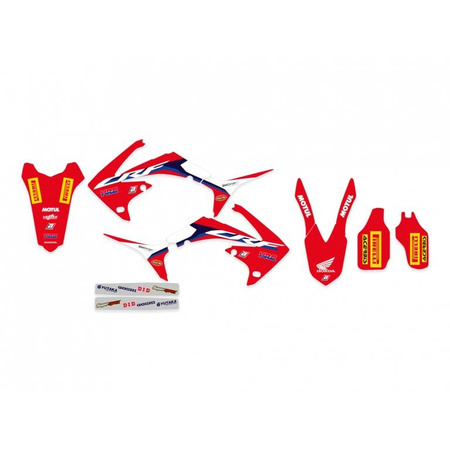Komplet naklejek (oklein) honda crf 250 '10-'13, crf 450 '09-'12 replica team hrc 20