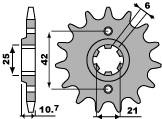 Zębatka przednia 338 16 18nc honda cb 650 79-84 (jtf338.16) (łańc. 530)
