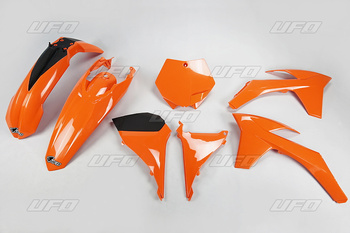 komplet plastików ktm sx/sxf '11 kolor pomarańczowy (kt509e127)