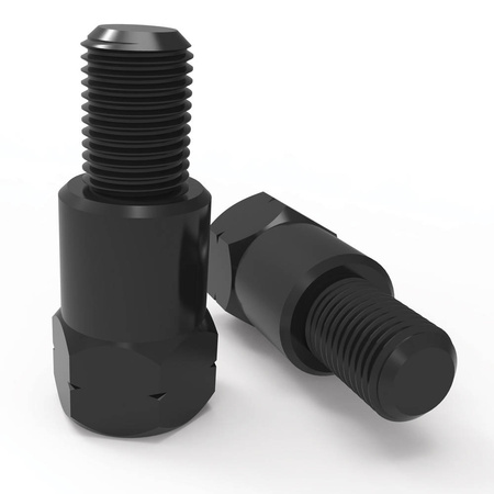 Adapter do lusterek uniwersalnych reverse 10-10mm gwint lewy/prawy x1 prawy/prawy x1 (2 szt w zestawie)