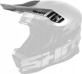 Daszek do kasku furioubrush chrome glossy kolor srebrny