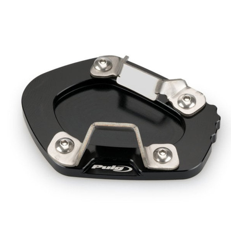 Poszerzenie stopki bocznej puig ze standardowym zawieszeniem do suzuki dl1000 v-strom 14-20 czarne
