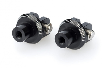 Mocowania Do Podnóżków Sportowych Puig Do Yamaha/ Triumph/ Suzuki/ Ktm/ Kawasaki/ Honda/ Ducati/ Bmw/ Aprilla -6457- (Przód-Kierowca)