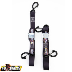 pasy transportowe do mocowania motocykla kolor czarny