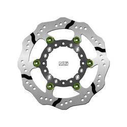 Tarcza hamulcowa przód kawasaki klx250/300 '93-07, kx125/250 '95-02, suzuki rmz250 '04-06 (270x100x3mm) wave pływająca