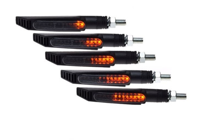 Kierunkowskaz led Sekwnecyjny do motocykli E4 chrom